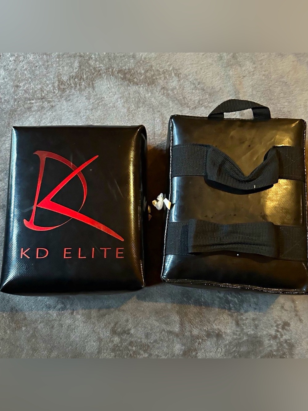 KD Elite Martial Arts Kick Strike Pads Pair Karate Taekwondo MMA Training Target